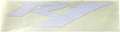 Factory Effex 1' R1 White Die-Cut Decal (17-94216)