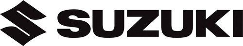 Factory Effex 36" Suzuki Black Die-Cut Decal (12-94416)