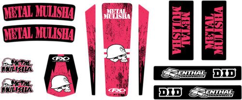 Factory Effex Metal Mulisha Universal Trim Graphics Kit for Honda (23-50360)