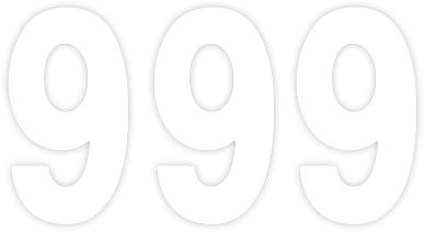 Factory Effex 5" White Mini Pro Number 9 Decals (03-0209)
