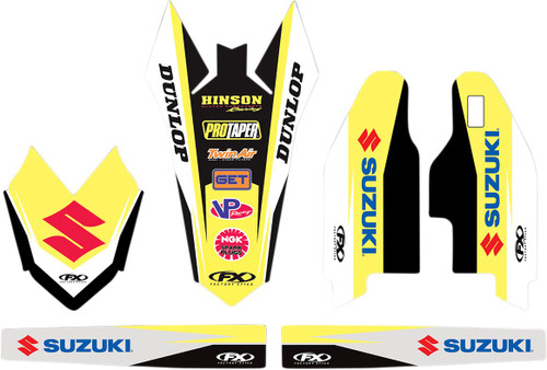 Factory Effex Trim Graphics Kit for '19-20 Suzuki RMZ 250 & RMZ450 (21-50432)