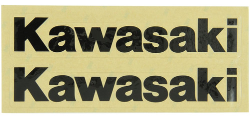 Factory Effex Black Kawasaki Fork/Swingarm Decals/Stickers (09-44114)