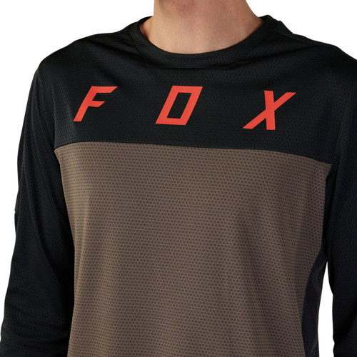 Fox Racing Defend Cekt Mens LS MTB Mountain Bike Jersey