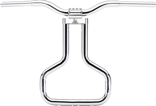 LA Choppers 1.25" Kage Fighter Chrome Handlebars w/18" End Rise (LA-7339-18)