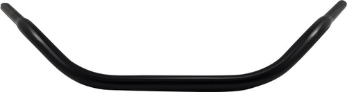 LA Choppers 1.25" Hefty Black Beach-Bar Handlebar w/2.875 End Rise (LA-7312-01B)