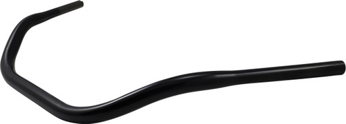 LA Choppers 1.25" Hefty Black Beach-Bar Handlebar w/2.875 End Rise (LA-7312-01B)
