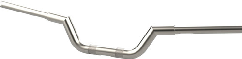 LA Choppers 1.25" Stainless Steel Valley Handlebars w/ 4" End Rise (LA-7332-00S)