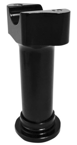 LA Choppers DeLUX Damper Cover 1" Black Riser Bung (LA-7413-00B)