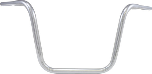 LA Choppers 1.25" Hefty Chrome 14" Ape Hanger Handlebars (LA-7312-14)