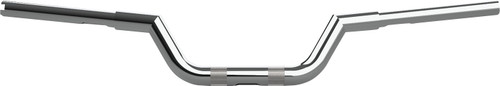 LA Choppers 1.25" Chrome Valley Handlebars w/ 4" End Rise (LA-7332-00)