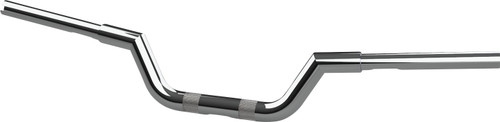 LA Choppers 1.25" Chrome Valley Handlebars w/ 4" End Rise (LA-7332-00)