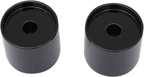 LA Choppers 1" x 1.75" Black Handlebar Riser Extensions (LA-7413-71B)