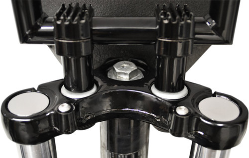 LA Choppers 39mm Polished Flush-Mount Fork Cap (LA-7504-39)