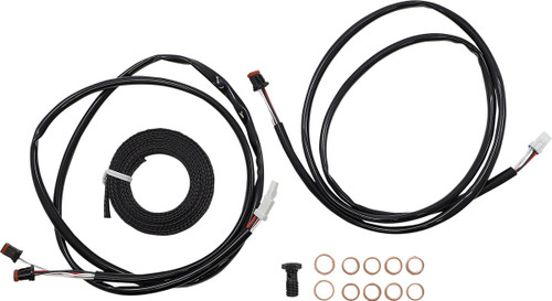 LA Choppers Midnight Complete PnP Cable Kit for 18"-20" Bars (LA-8056KT3-19M)