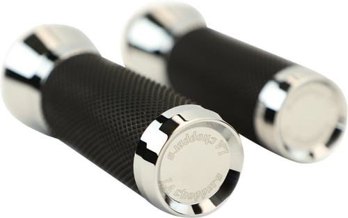 LA Choppers Chrome Cable Grips (LA-7492-01)