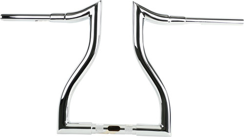 LA Choppers Chrome Hammerhead 14" Rise T-Bar Handlebar (LA-7316-14)