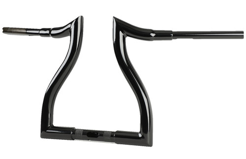 LA Choppers Black Hammerhead 14" Rise T-Bar Handlebar (LA-7326-14B)