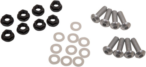 Puig Standard Windscreen Screw Kit | Silver (0956P)