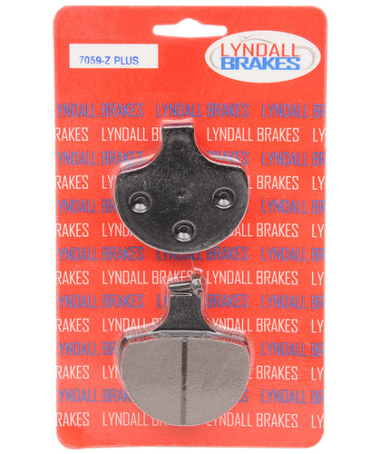 Lyndall Z-Plus Front Brake Pads for 1984-1999 Harley Touring (7059-Z+)