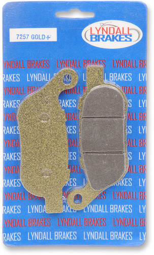 Lyndall Gold-Plus Brake Pads (7257-GPLUS)
