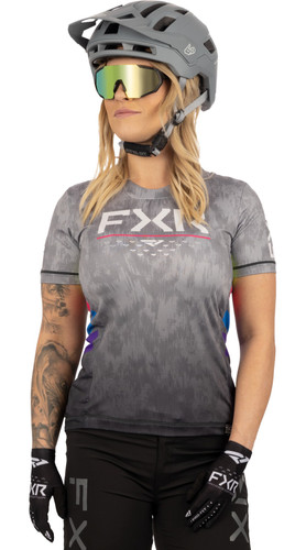 FXR Profley UFP Womens MTB Mountain Bike Jersey