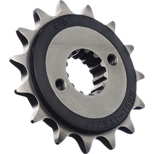 JT 15 Tooth Rubber Cushioned Front Sprocket (JTF511.15RB)