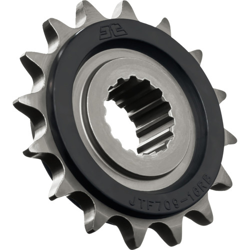 JT 16 Tooth Rubber Cushioned Front Sprocket (JTF709.16RB)