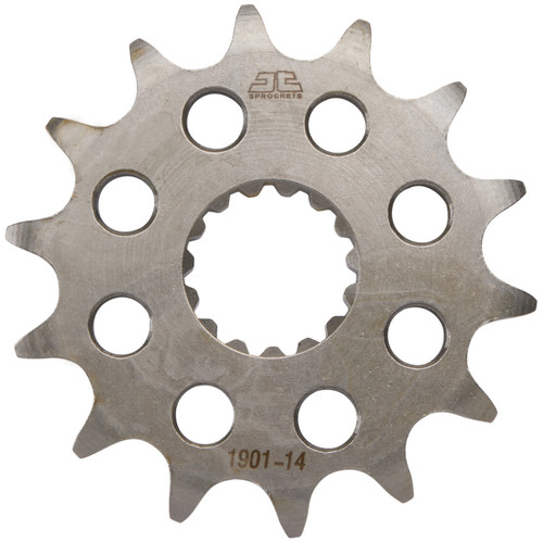 JT Front Sprocket | 14 Tooth | 520 | Steel | Lightweight (JTF1901.14)