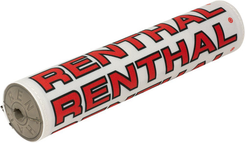 Renthal Vintage SX White/Red/Black Handlebar Pad (P351)