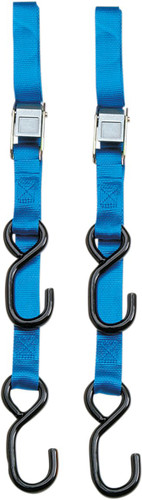 Parts Unlimited 7' Blue Heavy Duty Cam Buckle Tie Down (3920-0423)