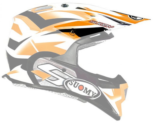 Suomy Alpha Bike Helmet Visor/Peak