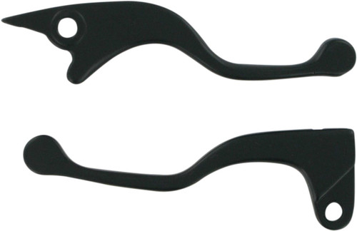 Parts Unlimited Black Shortys Power Lever Set (44-2106)