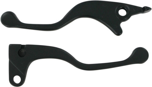 Parts Unlimited Black Shortys Power Lever Set (44-2106)