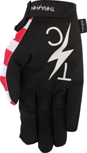 Thrashin Supply Stars & Bolts Stealth Mens Motorcycle Gloves