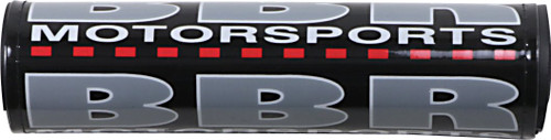 BBR Standard Crossbar Pad | Black/Red/Gray (720-BBR-1001)