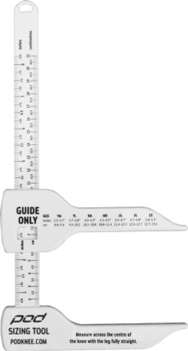 POD Knee Brace Sizing Tool