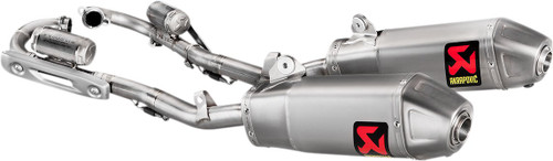 Akrapovic Titanium 1-1 Evolution Full Dual Exhaust System (S-H2MET12-CIQTA)