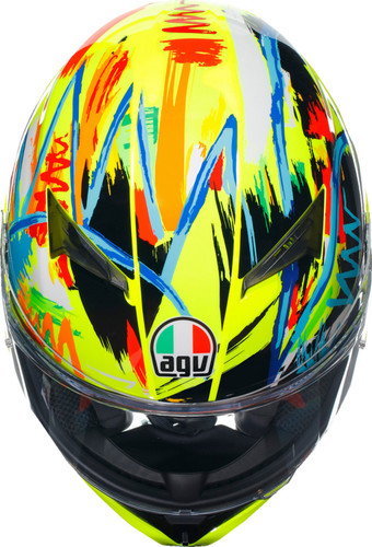 AGV K3 Valentino Rossi Winter Test 2019 Motorcycle Helmet