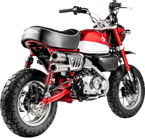 Akrapovic Titanium Dual Conical Slip-On Mufflers (S-H125SO5-FFT)