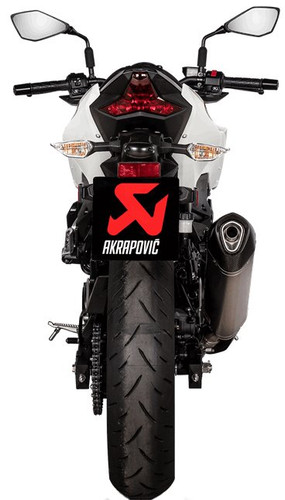 Akrapovic Titanium Slash-Cut Slip-On Muffler (S-K4SO7-HRT)