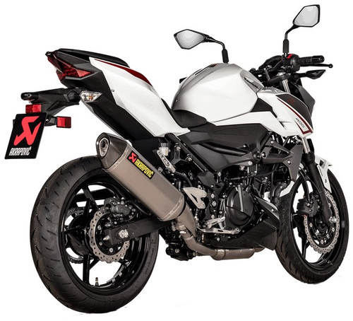 Akrapovic Titanium Slash-Cut Slip-On Muffler (S-K4SO7-HRT)