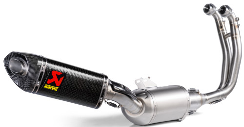 Akrapovic Carbon 2-1 Racing Line Full Exhaust System (S-A6R4-HAPC)