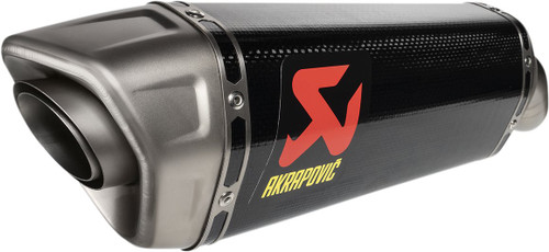 Akrapovic Carbon Hexagonal Slip-On Muffler (S-K10SO27-HRC)