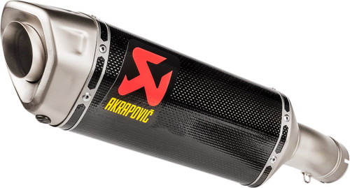 Akrapovic Carbon Slash-Cut Slip-On Muffler (S-B10SO16-HZC)