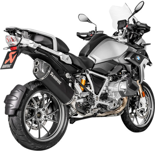 Akrapovic Black Titanium Slip-On Muffler (S-B12SO23-HAATBL)