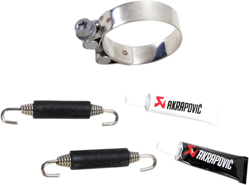 Akrapovic Titanium Oval Slash-Cut Slip-On Muffler (S-K14SO5-HZAAT)