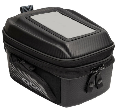OGIO M2 Expandable 8-12 Liter Black Motorcycle Tank Bag (803011)