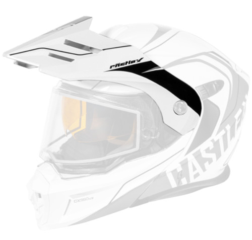 Castle CX950 V2 Wake Helmet Visor/Peak