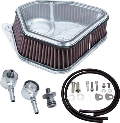 Alloy Art 1.8" Boom Box Max Volume M8 Air Cleaner Kit (1.8M8P)
