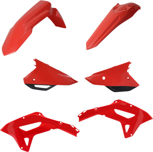 Acerbis OE Red/Black Standard Plastic Body Kit (2861797118)